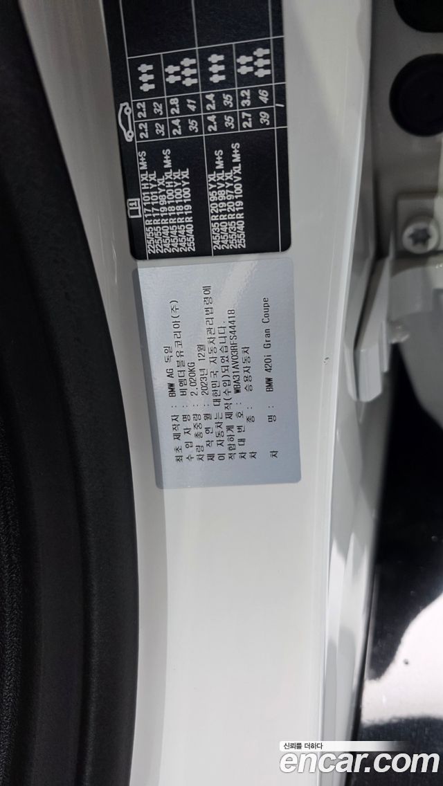 BMW 4-Series 420i M Sport Performance Gran Coupe