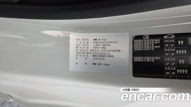 BMW 4-Series 420i M Sport Performance Coupe