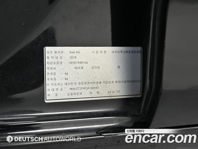 Audi A4 30 TDI Premium