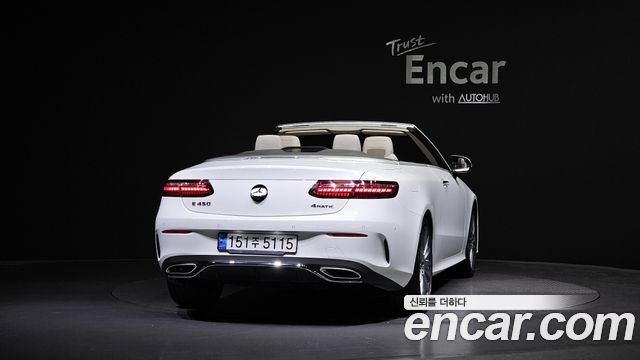 Mercedes-Benz E-Class E450 4MATIC Cabriolet