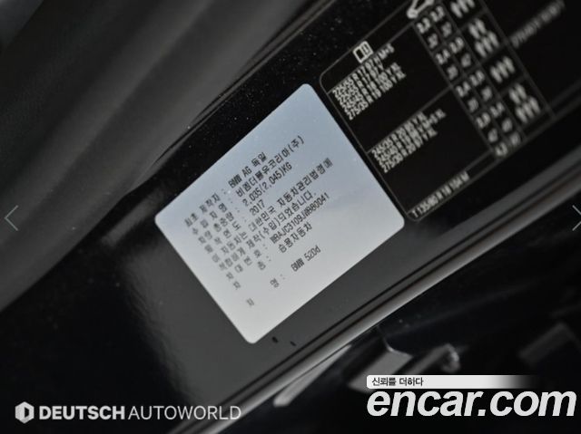 BMW 5-Series 520d M Sport Package Plus