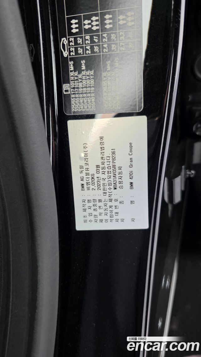 BMW 4-Series 420i M Sports GranCoupe